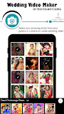 Wedding video maker of photos with song