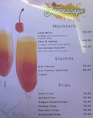 Juicescape menu 5