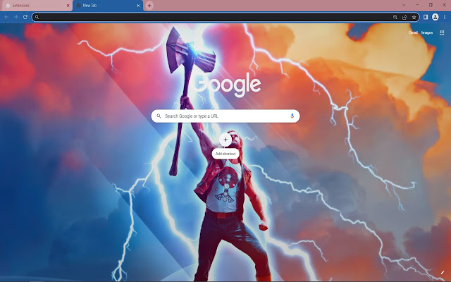 Thor: Love and Thunder Browser Theme chrome extension