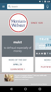   Dictionary - Merriam-Webster- screenshot thumbnail   