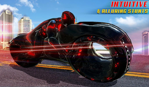 Tron Bike Stunt Transform Car Driving Simulator