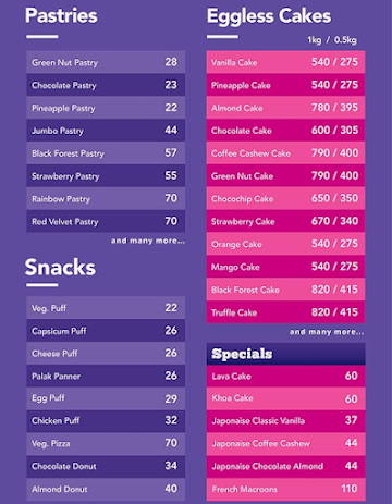 Mcrennett menu 