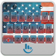 American Flag Keyboard Theme  Icon