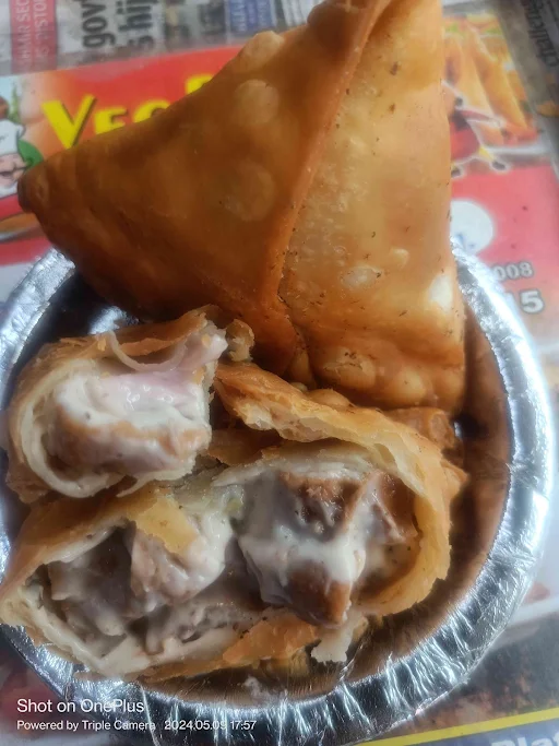 Malai Chaap Samosa