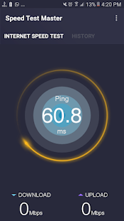 Internet Speed Test - 4G & WiFi Screenshot