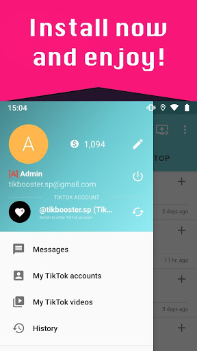 Screenshot TikBooster - Followers & Likes