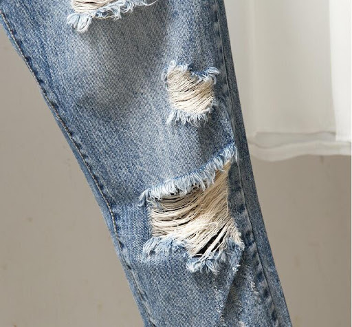 Title 4, Plus Size Ripped Jeans for Middle School Girls,...