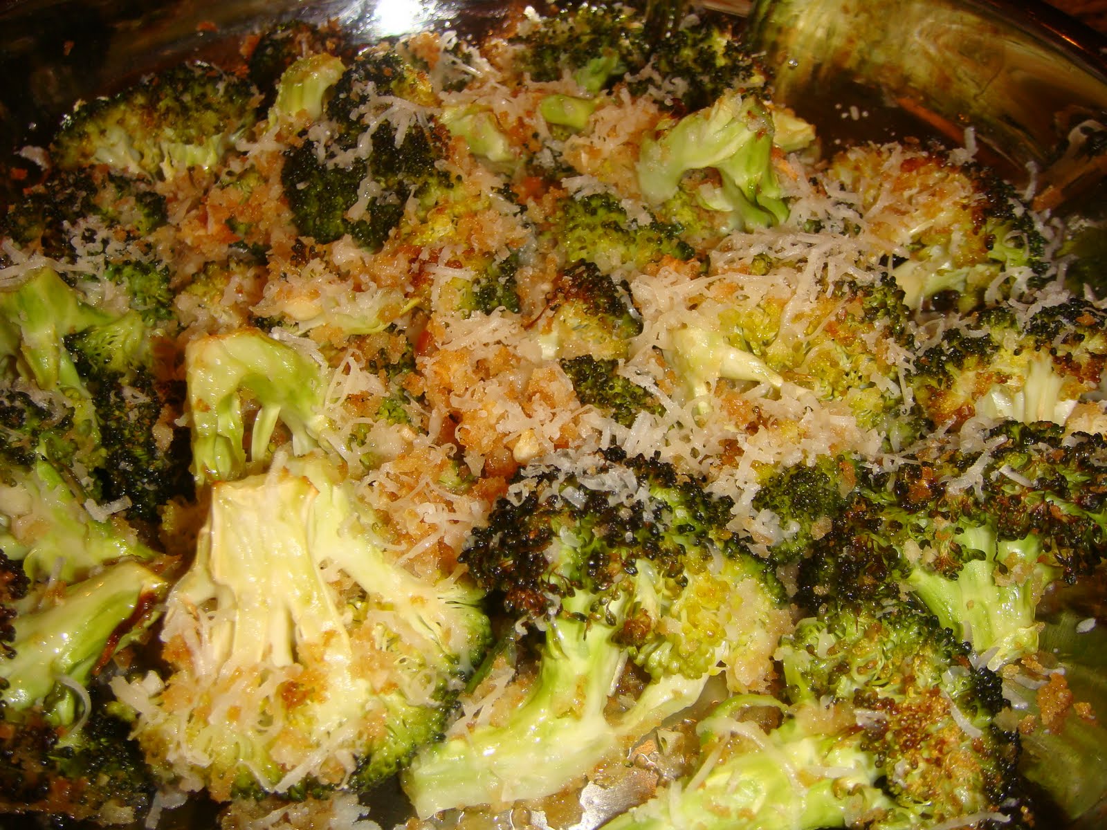 Our Blissfully Delicious Life Oven Roasted Broccoli