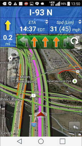 Truck GPS Route Navigation