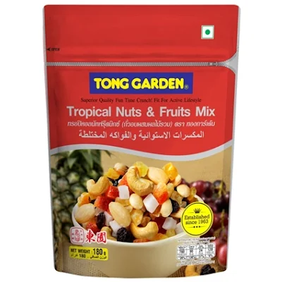 Tong Garden Tropical Nuts & Fruits Mix 180 Gm