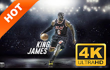 LeBron James NBA HD wallpaper new tab thread small promo image