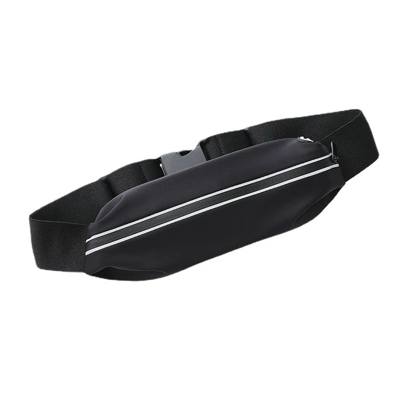 Sac banane de sport imperméable pour hommes et femmes, sac de gym ultra-fin, mini et invisible, idéal pour le sport, la course et les activités en extérieur