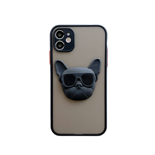 Title 1, Cartoon French Dog Fine Hole Skin Feeling Scrub...
