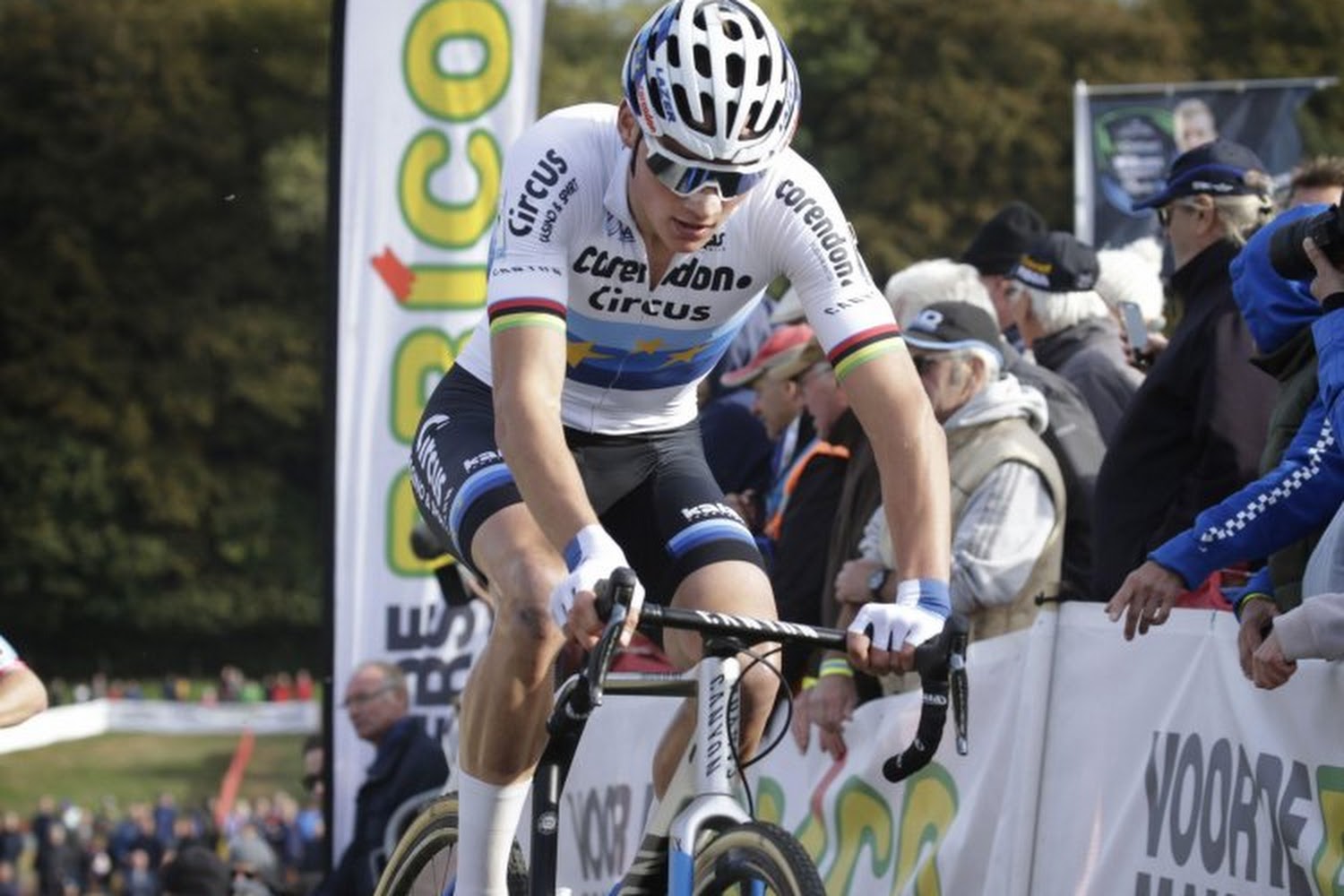 Komt Mathieu van der Poel aan de start in Gieten ...