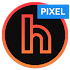 Horux Pixel Black - Icon Pack1.3 (Patched)