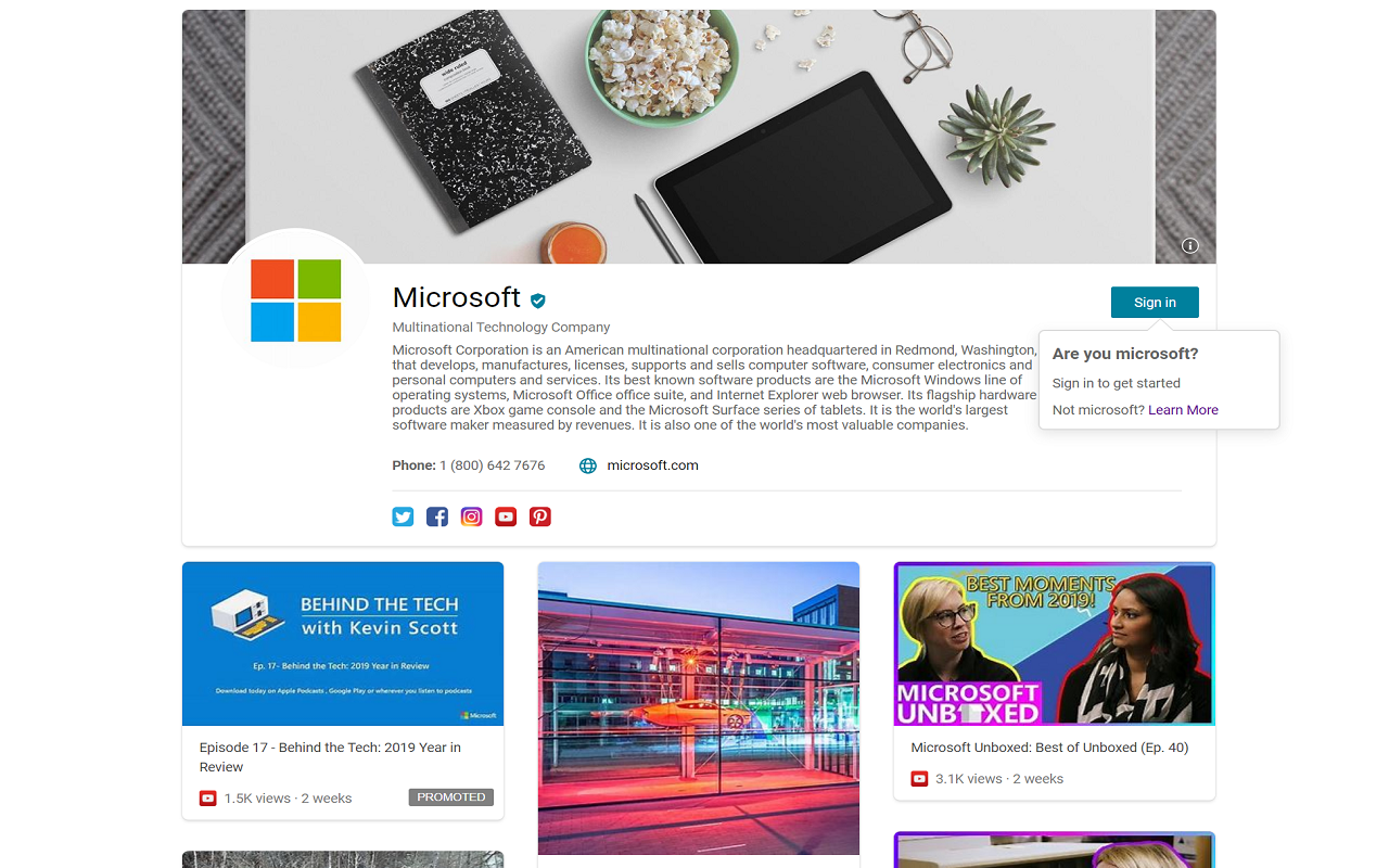 Bing Pages Chrome Extension Image 3