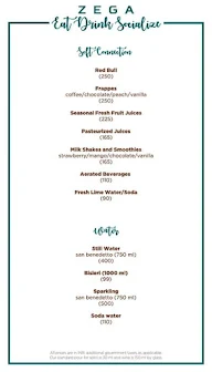 Feast - Sheraton menu 1