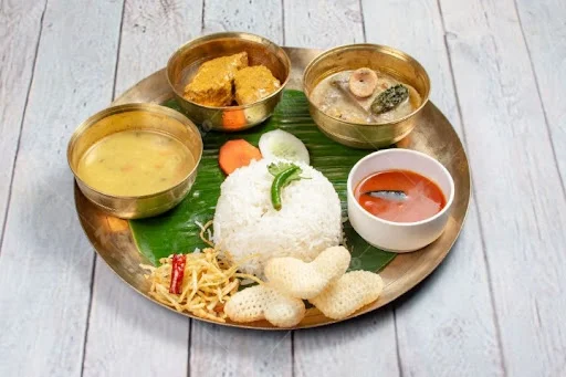 Dhokar Dalna Bhuribhoj Thali (No Onion no Garlic)