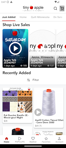 Screenshot Tiny Apple