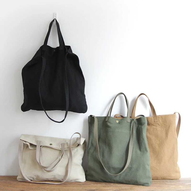 Title 4, Dames Canvas Handtas Lichtgewicht Casual Eenvou...