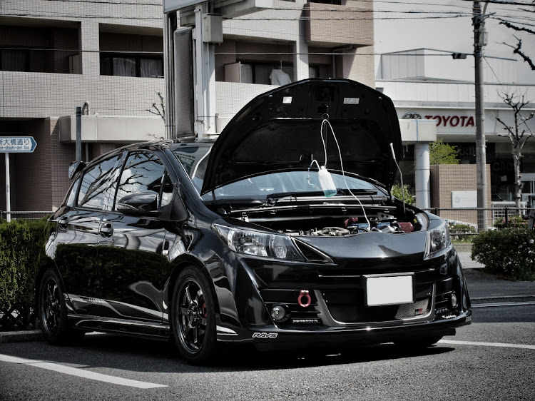 ヴィッツRS G'sのRECS・フューエルワン・御衣黄・藤・ツツジに関するカスタム事例の投稿画像1枚目