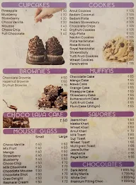 The Daily Bakers menu 2