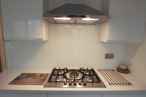 Splashback installed.