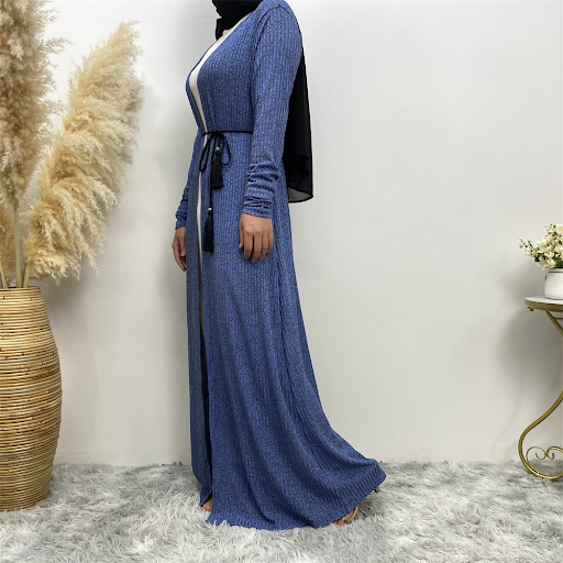 Title 10, Womens Long Sleeved Knitted Sweater Jacket Robe