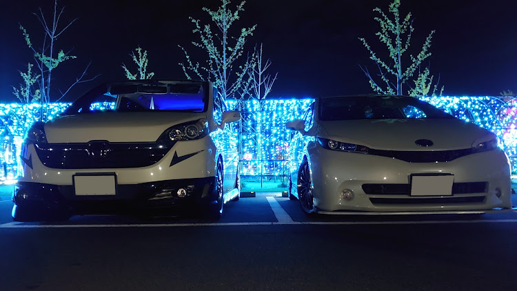 ステップワゴンの写メるセンスない・写メ活・イルミネーションと愛車・ウィッシュ20・ゆりの里公園に関するカスタム事例の投稿画像3枚目