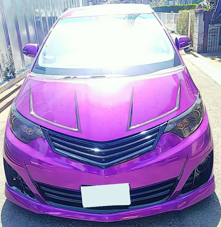 エスティマの正面施工5枚・どれが１番いい？・変な天気・施工ツール買い出しに関するカスタム事例の投稿画像2枚目