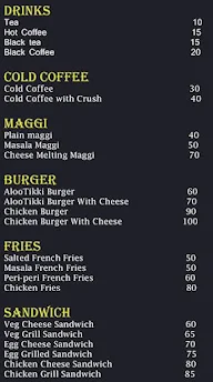 Cafe Gupshup menu 1