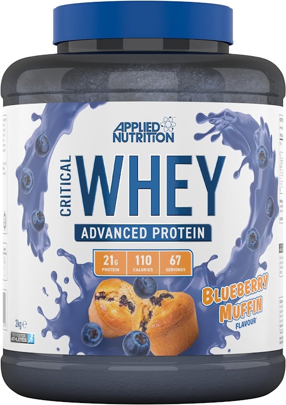 Applied Nutrition Critical Whey Protein Powder 2Kg - Whey Protein Bcaas & Glutamine Hỗ Trợ Tăng Cơ Hiệu Quả Whey Mall