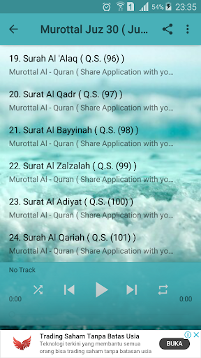 Murottal Offline Juz Amma  Juz 30