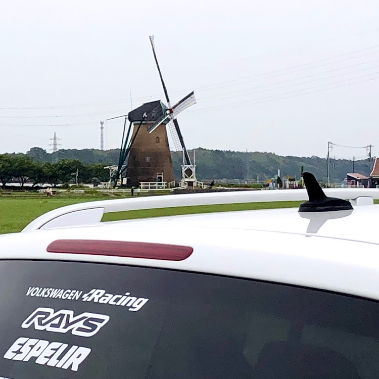 ゴルフトゥーランのフォルクスワーゲン・佐倉ふるさと広場・オランダ風車とのコラボ・車検からお帰り〜♡に関するカスタム事例の投稿画像8枚目