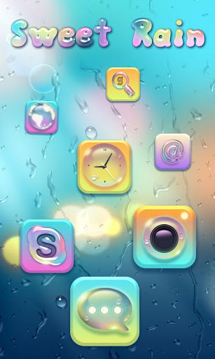 Sweet Rain GO Launcher