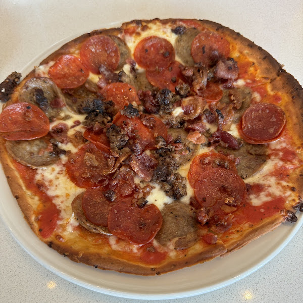 GF pizza, darn good