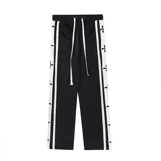 Title 5, Street Loose Casual Straight Wide Leg Trousers ...