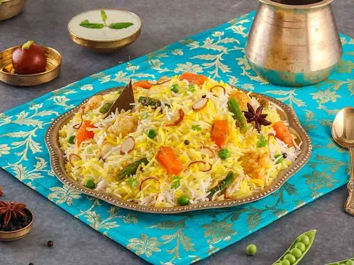 Subz-e-Biryani (Dum Veg Biryani - Serves 1)