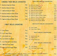 Tango Sandwich King menu 3