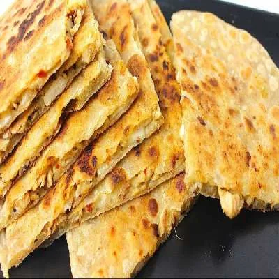 Punjabi Chicken Tikka Cheese Paratha