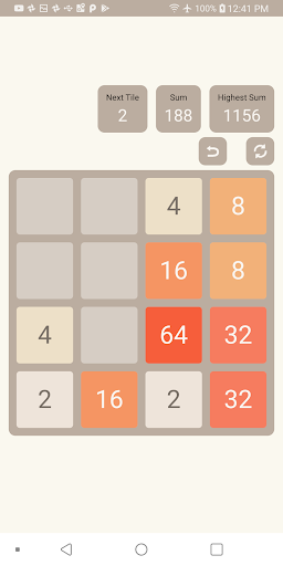 Screenshot 2048/3: Improved Hybrid Puzzle