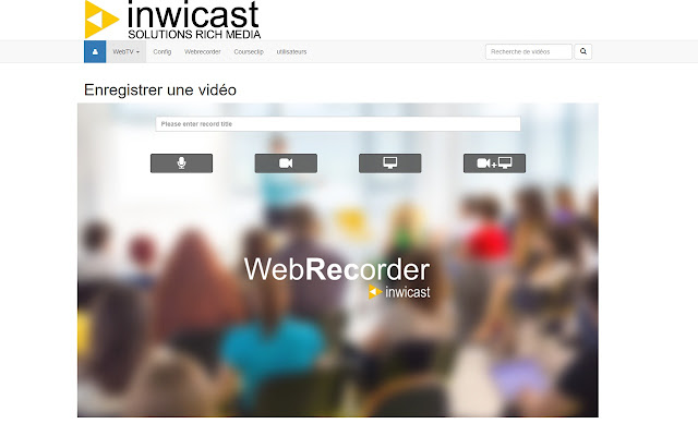 Inwicast Webrecorder Extension