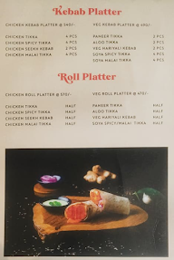 Saleem Javed Rule The Rolls menu 3