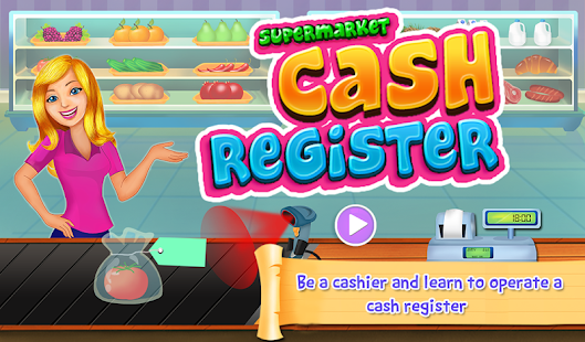 Supermarket Cash Register Sim: Manager & Cashier banner