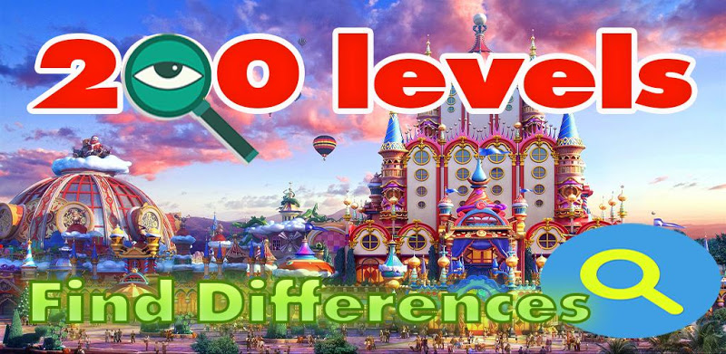 Spot the differences game 200 level