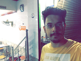 Abhishek Sharma at Nandlal Ka Dhaba, Daryaganj,  photos