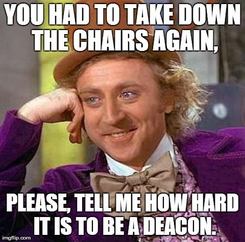 how hard is it to be a deacon