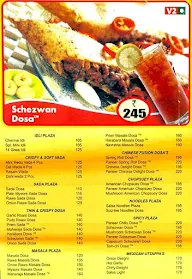 Dosa Plaza menu 1