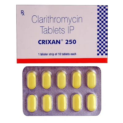 Crixan 250mg Tablet 10's