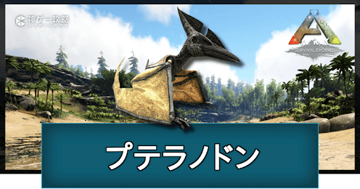 Ark プテラノドンの出現場所とテイム方法 神ゲー攻略